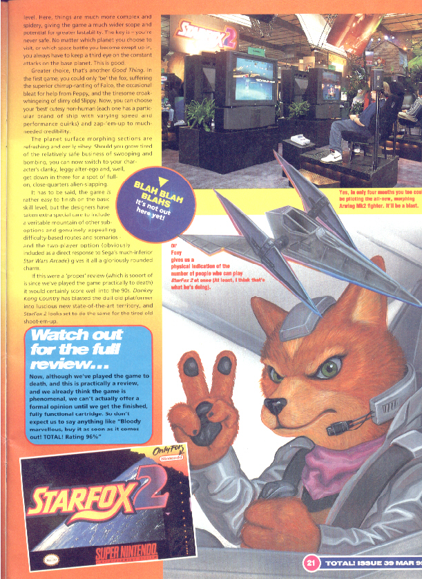 Review – Star Fox 2 – Game Complaint Department